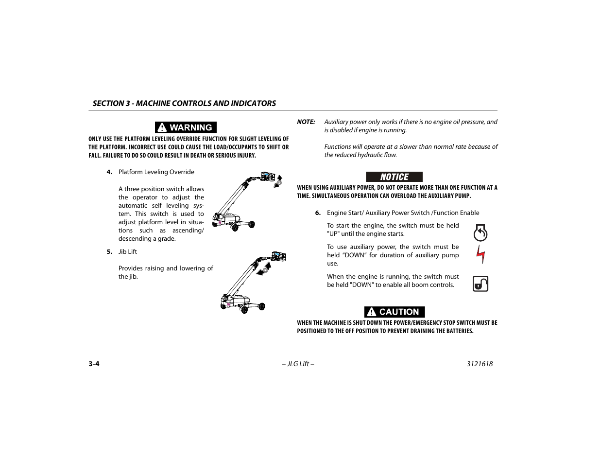 JLG 1850SJ Operator Manual User Manual | Page 48 / 160