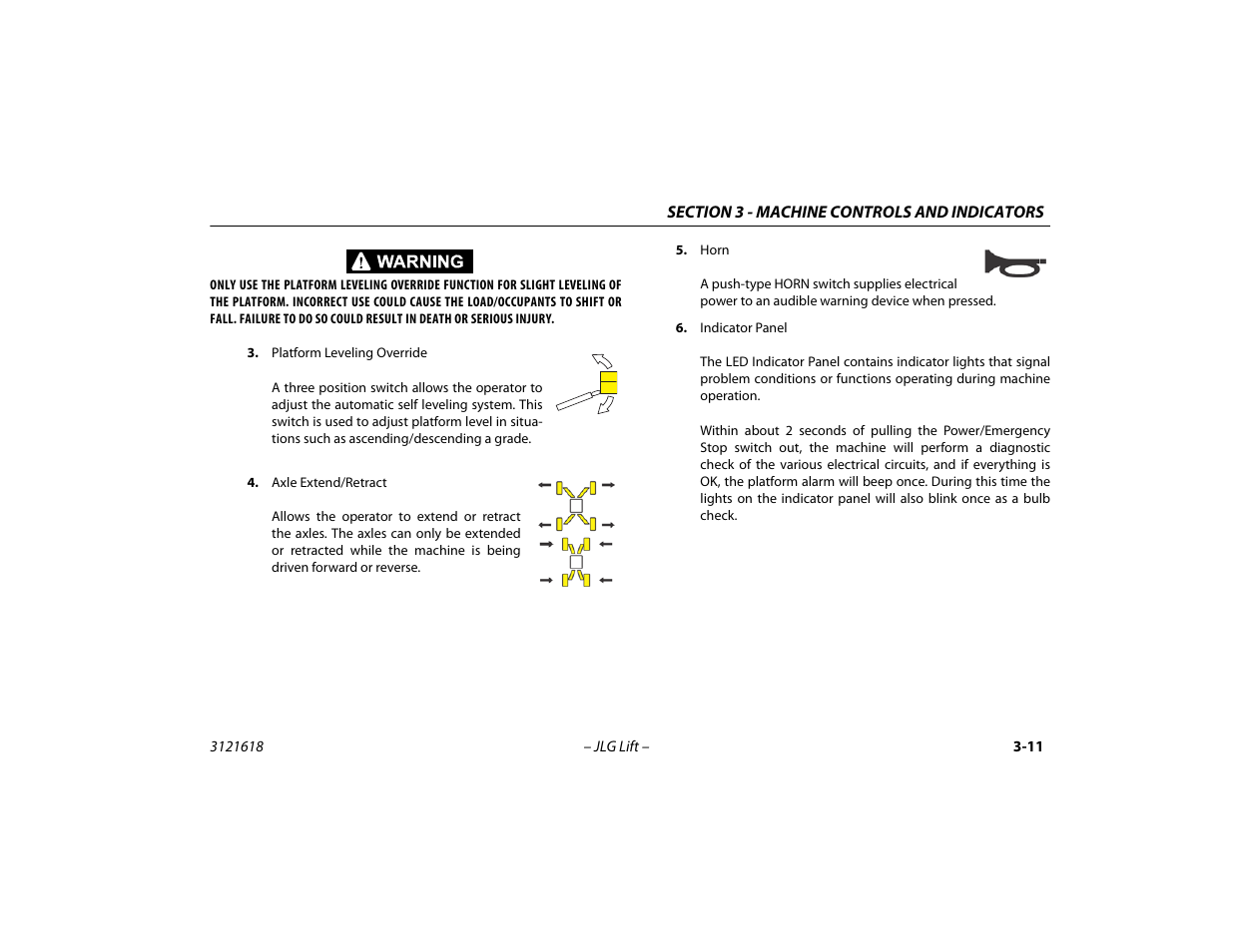JLG 1850SJ Operator Manual User Manual | Page 55 / 160