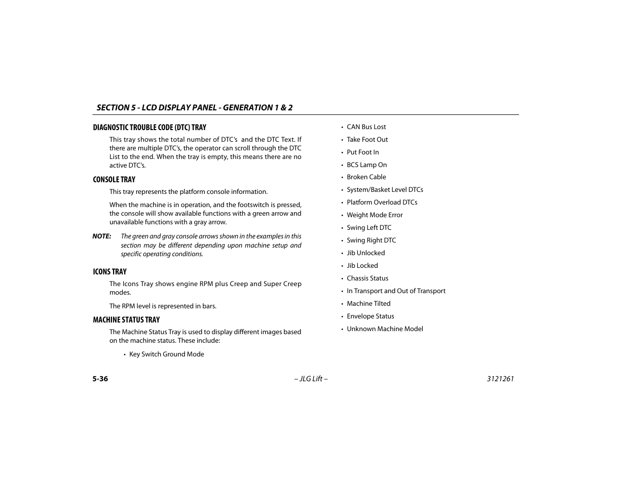 JLG 1500SJ Operator Manual User Manual | Page 132 / 192