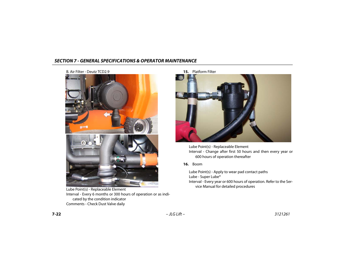 JLG 1500SJ Operator Manual User Manual | Page 182 / 192