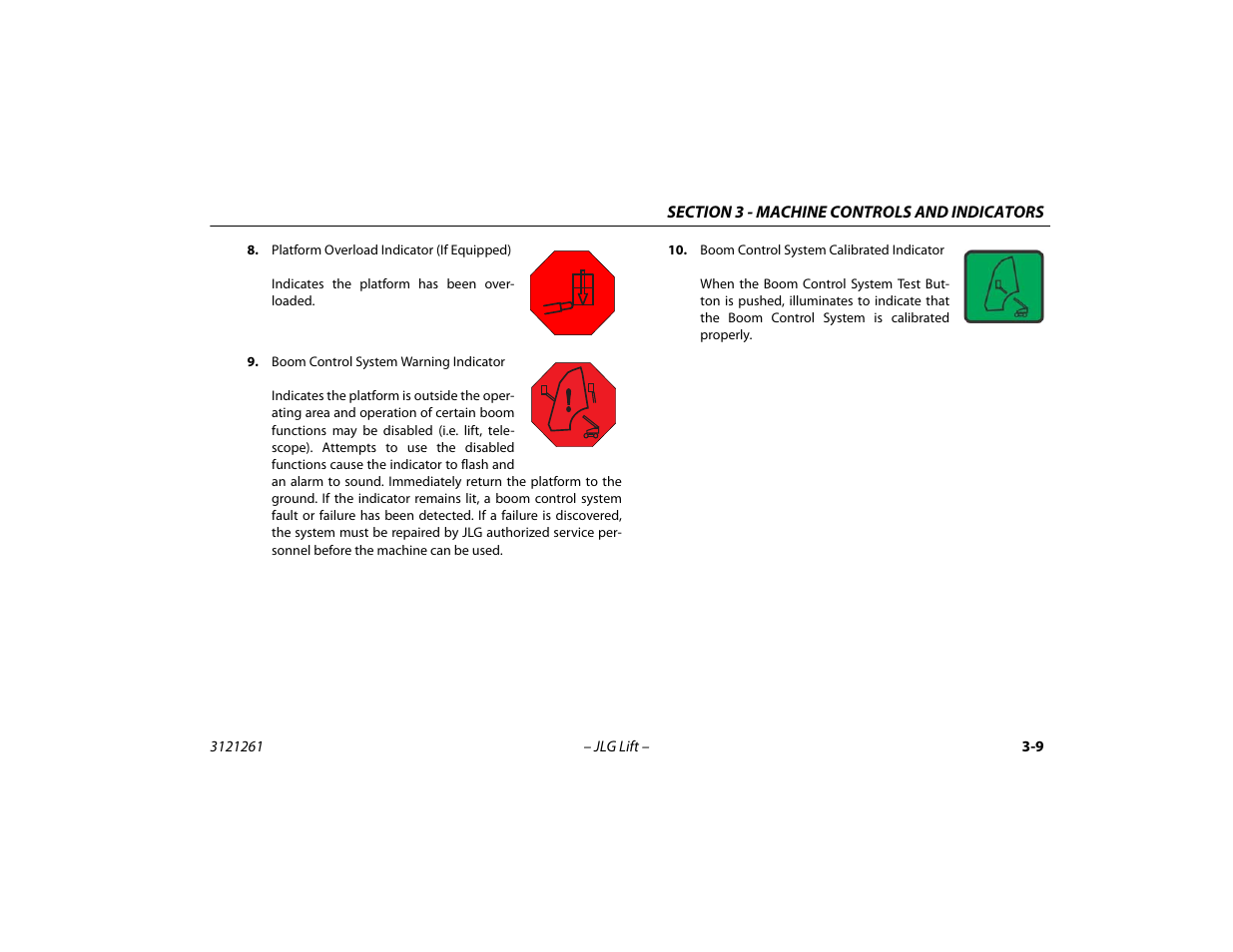 JLG 1500SJ Operator Manual User Manual | Page 53 / 192