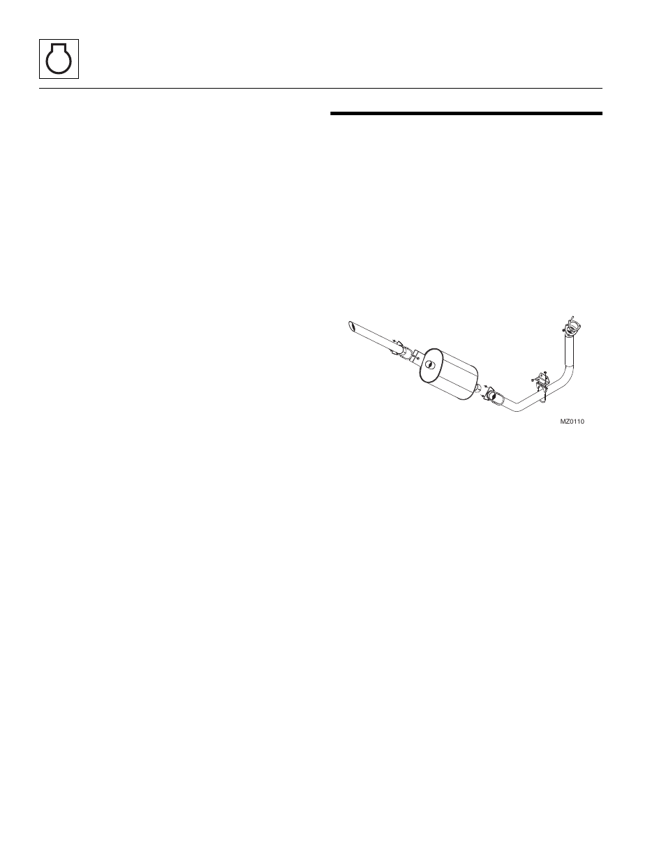 3 after fuel system service, 7 engine exhaust system, 1 exhaust system removal | 2 exhaust system installation, Engine exhaust system, After fuel system service | JLG 4013PS Service Manual User Manual | Page 104 / 236