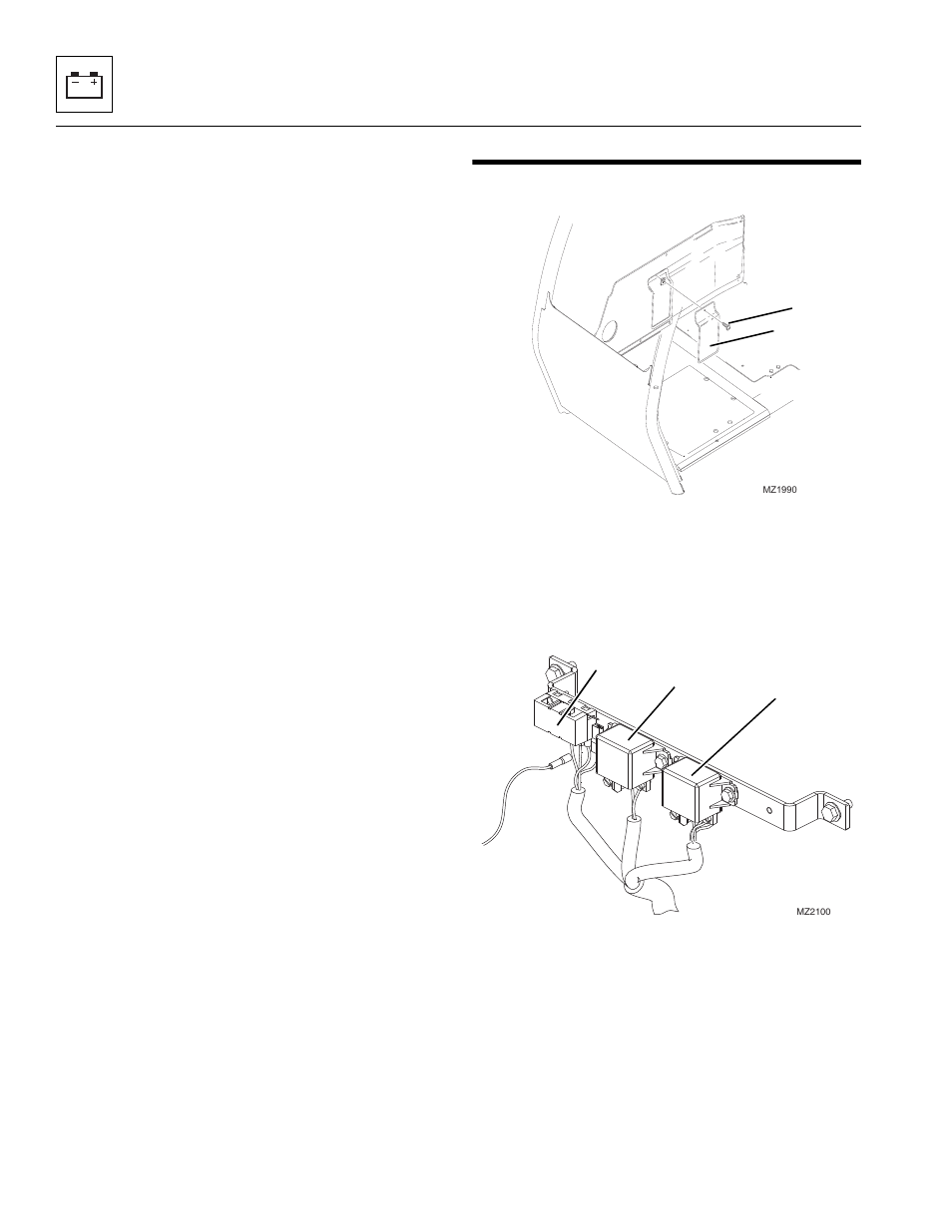 6 cabin joystick telescope: x-axis/ roller, 6 fuses and relays, 1 cab | 2 engine compartment, Fuses and relays, Cabin joystick telescope: x-axis/roller, Engine compartment | JLG 4013PS Service Manual User Manual | Page 148 / 236