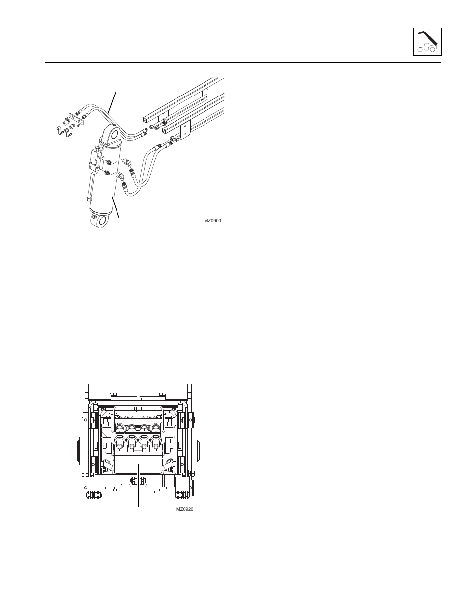 2 hose carrier assembly replacement, Hose carrier assembly replacement | JLG 4013PS Service Manual User Manual | Page 55 / 236