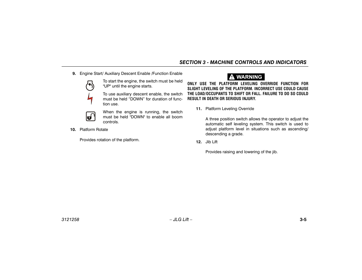 JLG 340AJ Operator Manual User Manual | Page 37 / 106