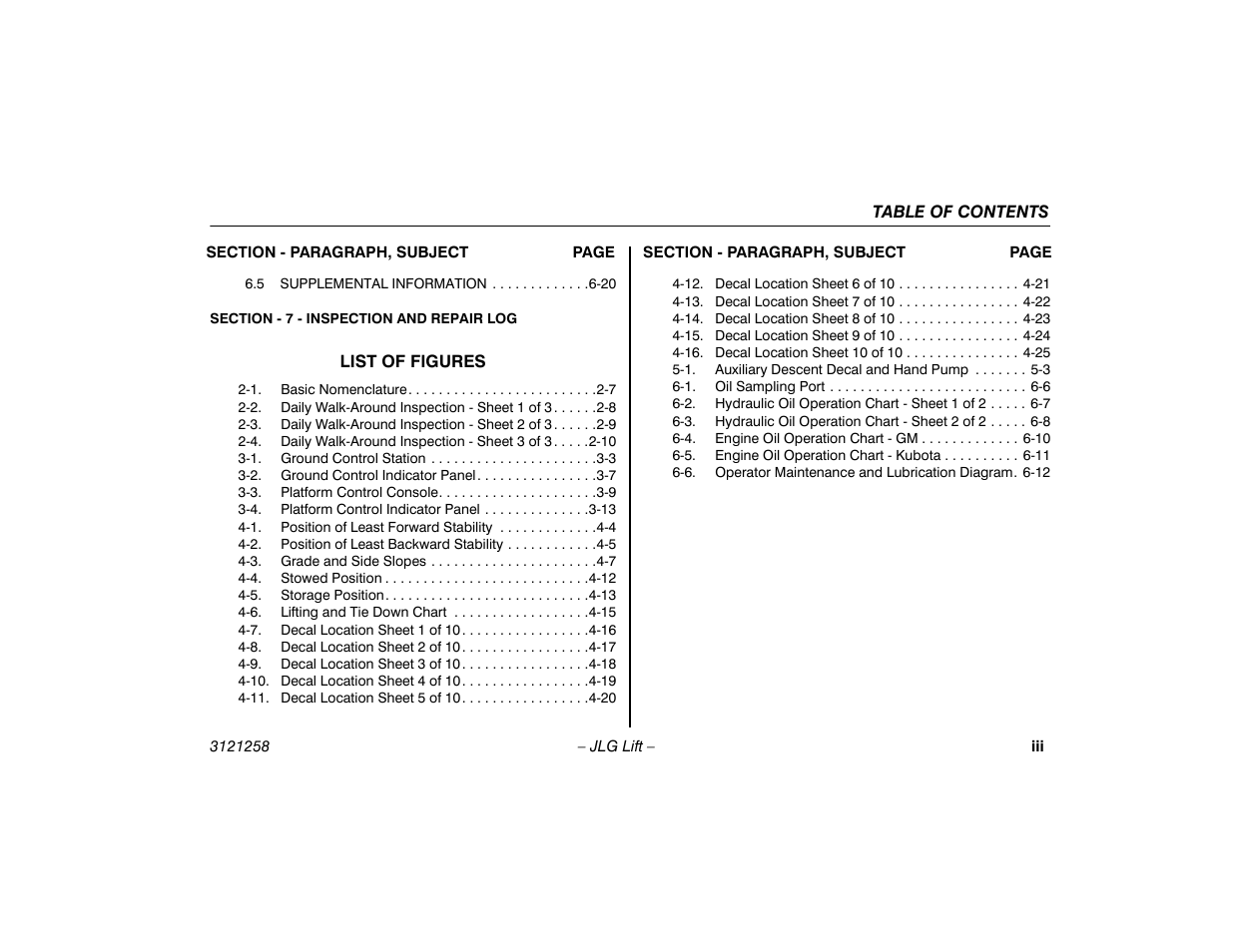 JLG 340AJ Operator Manual User Manual | Page 9 / 106