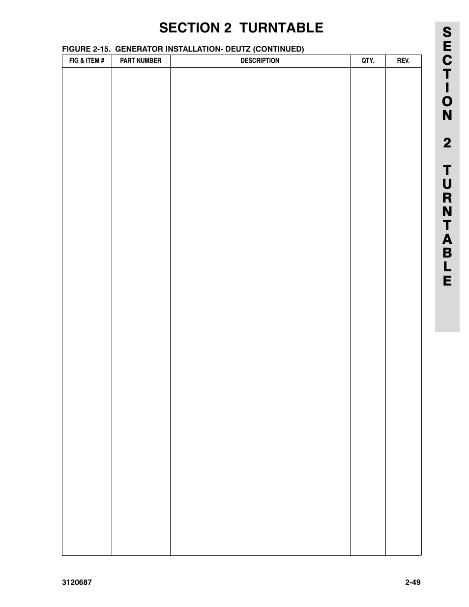 JLG 120HX ANSI Parts Manual User Manual | Page 81 / 210
