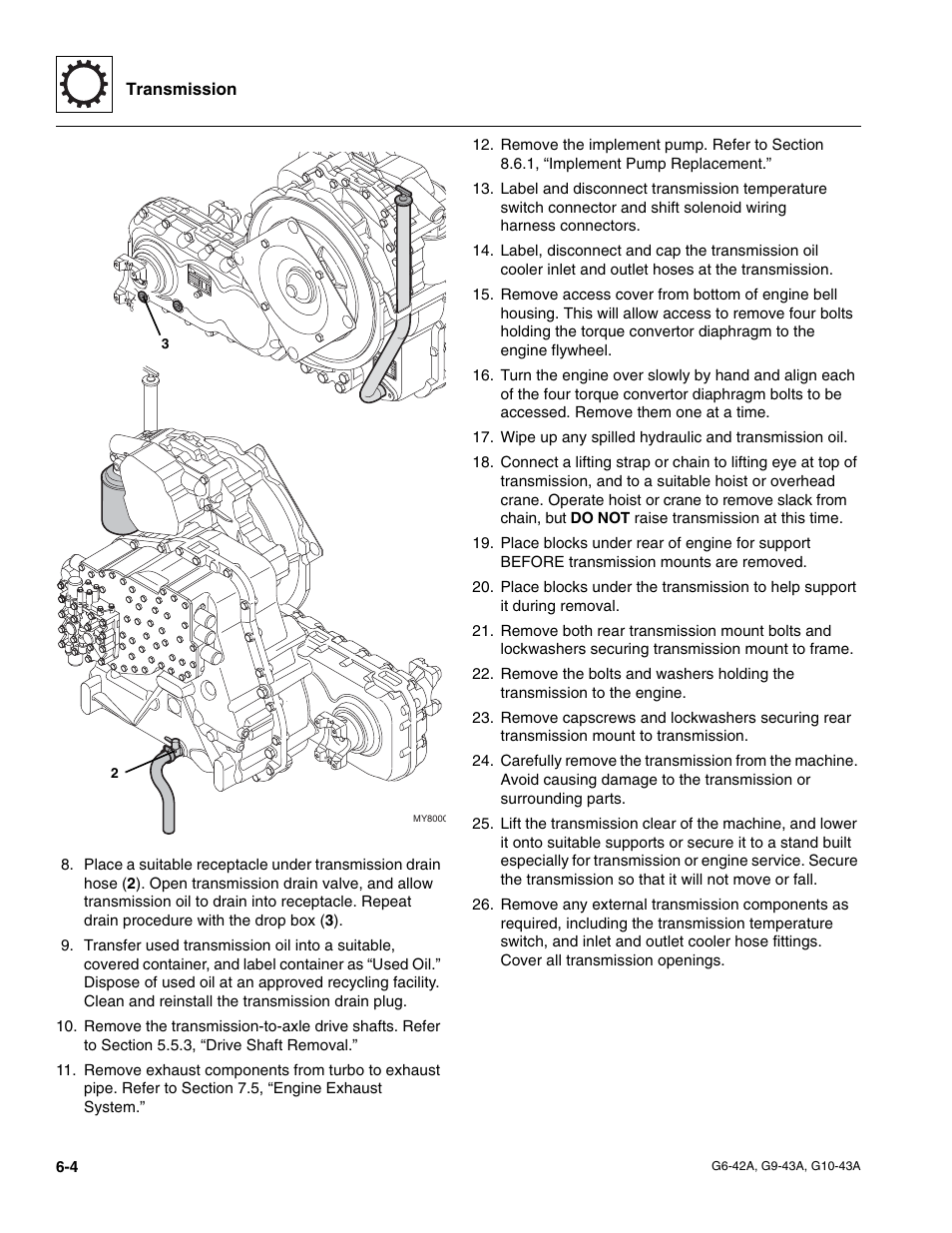 JLG G6-42A Service Manual User Manual | Page 104 / 206