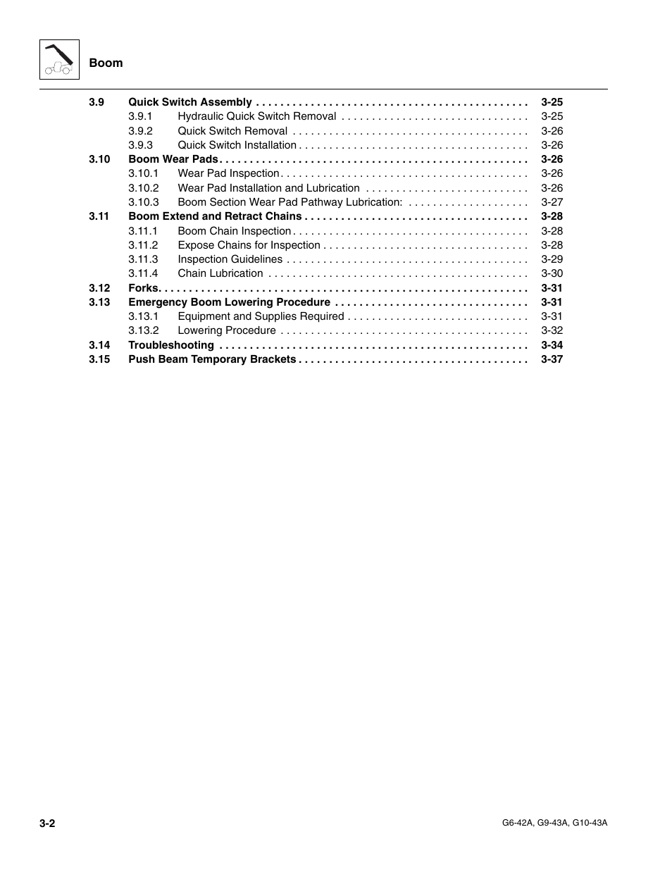 JLG G6-42A Service Manual User Manual | Page 40 / 206
