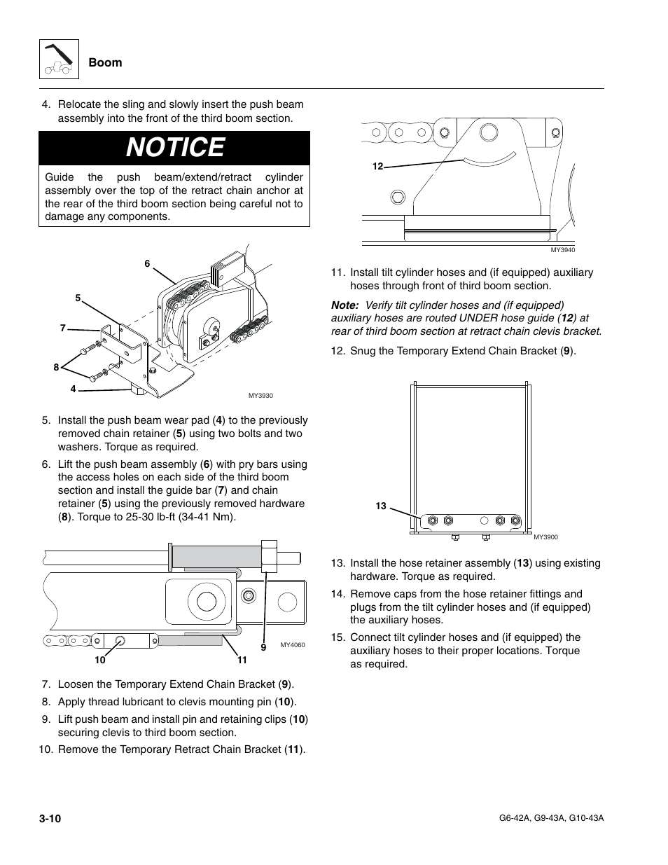 Notice | JLG G6-42A Service Manual User Manual | Page 48 / 206