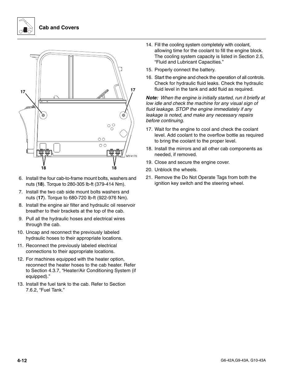 JLG G6-42A Service Manual User Manual | Page 88 / 206