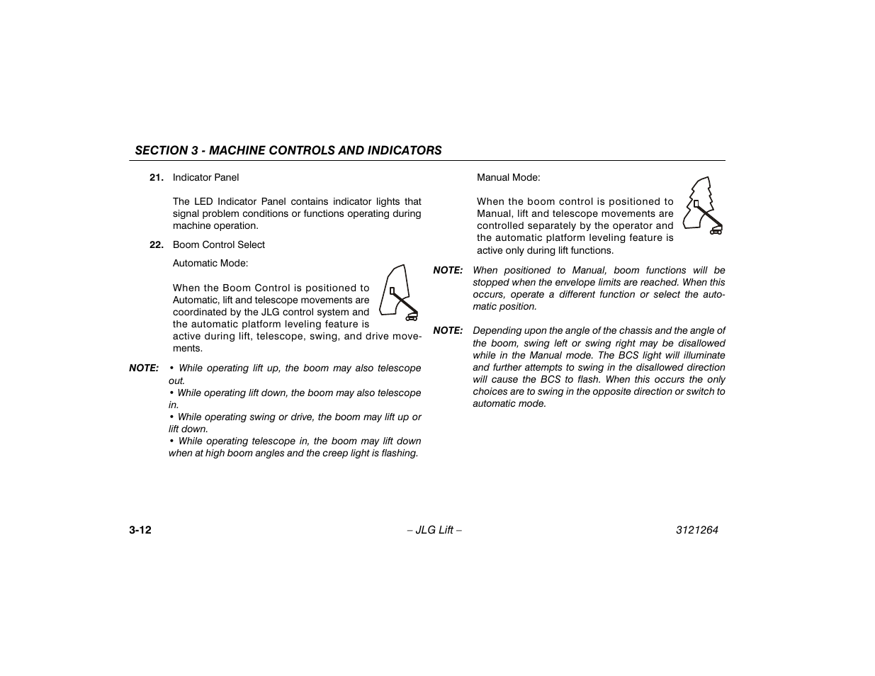 JLG 1100SB Operator Manual User Manual | Page 44 / 102