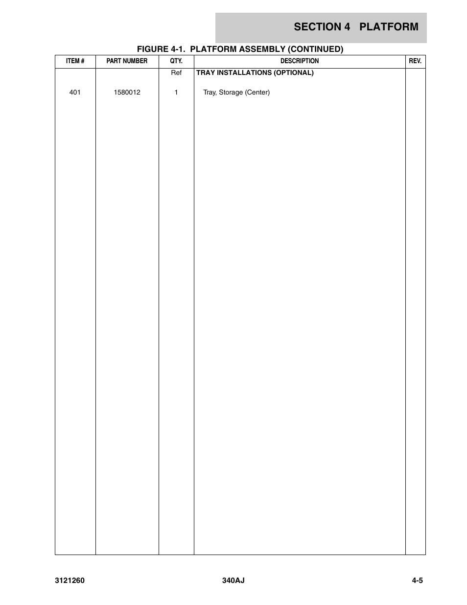 JLG 340AJ Parts Manual User Manual | Page 105 / 190