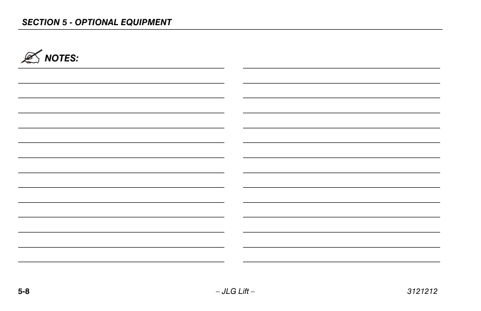 JLG 15AMI Operator Manual User Manual | Page 58 / 76
