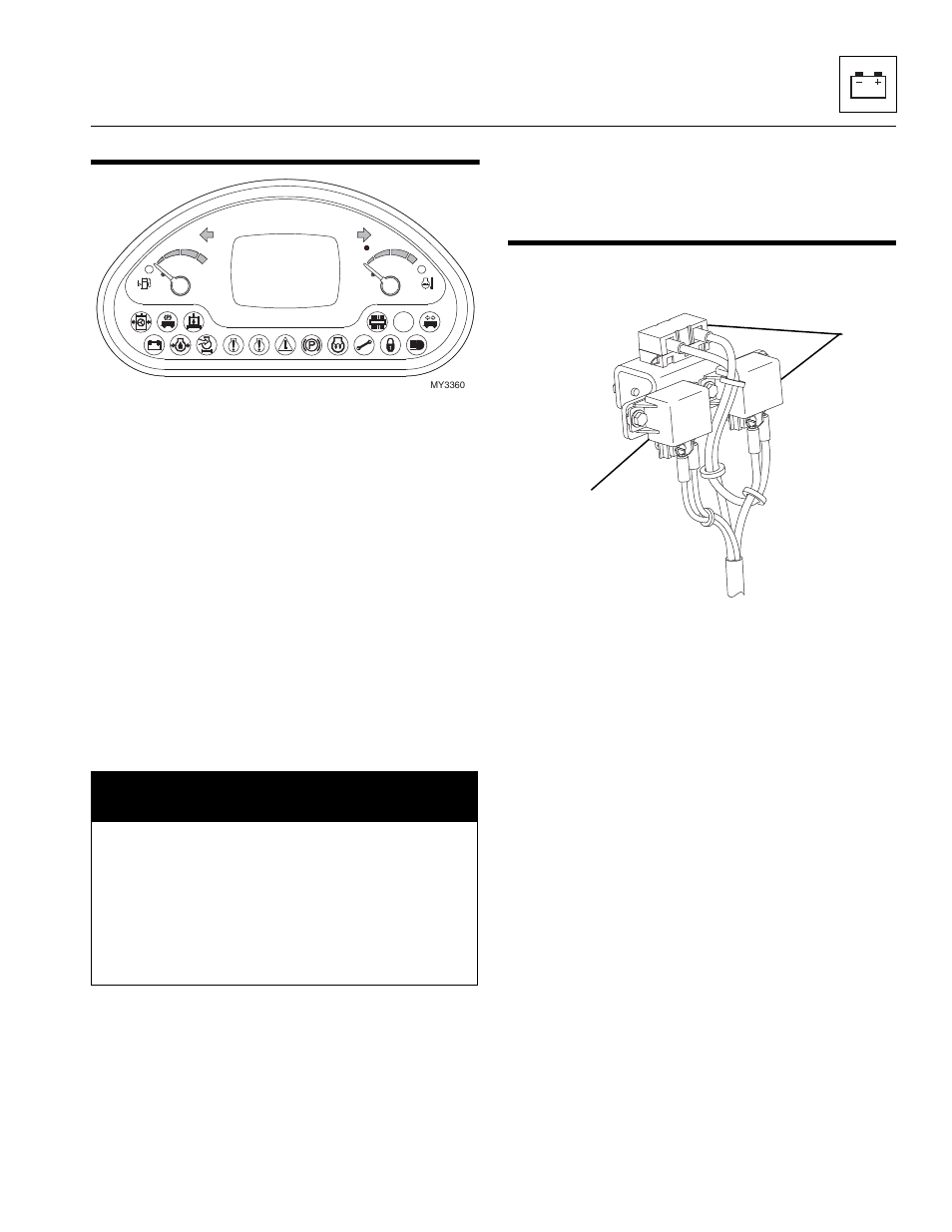 7 instrument panel, 8 fuses and relays, 1 engine compartment relays and fuses | Instrument panel, Fuses and relays, Engine compartment relays and fuses, Notice | JLG 723A Service Manual User Manual | Page 115 / 208