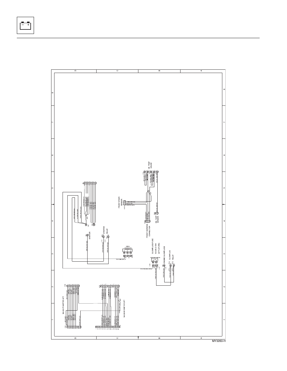 Power ground, ansi shifter and oil gauge schematic | JLG 723A Service Manual User Manual | Page 132 / 208