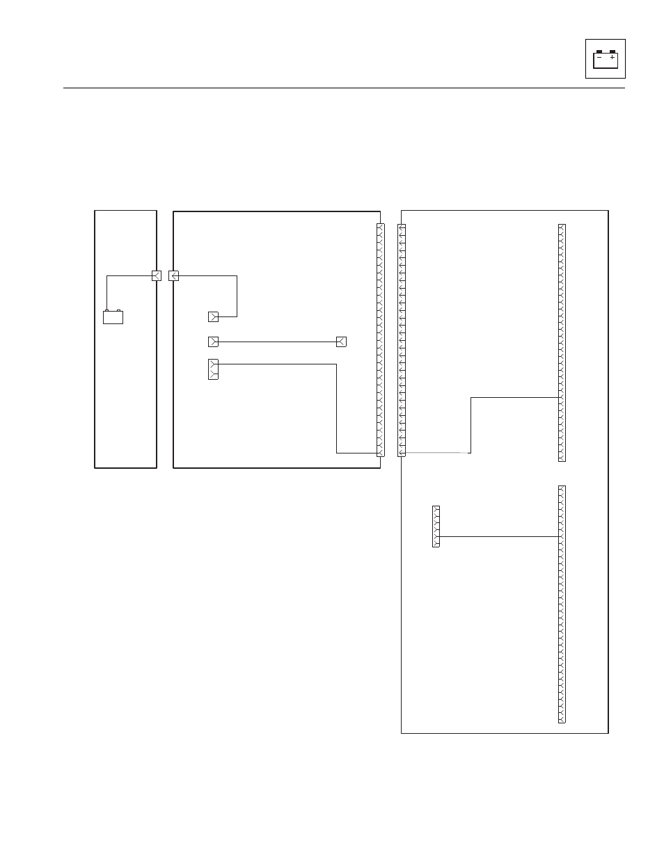 2 starter circuit, Starter circuit, Electrical system 9.10.2 starter circuit | Engine harness cab harness, Positive battery cable | JLG 723A Service Manual User Manual | Page 135 / 208