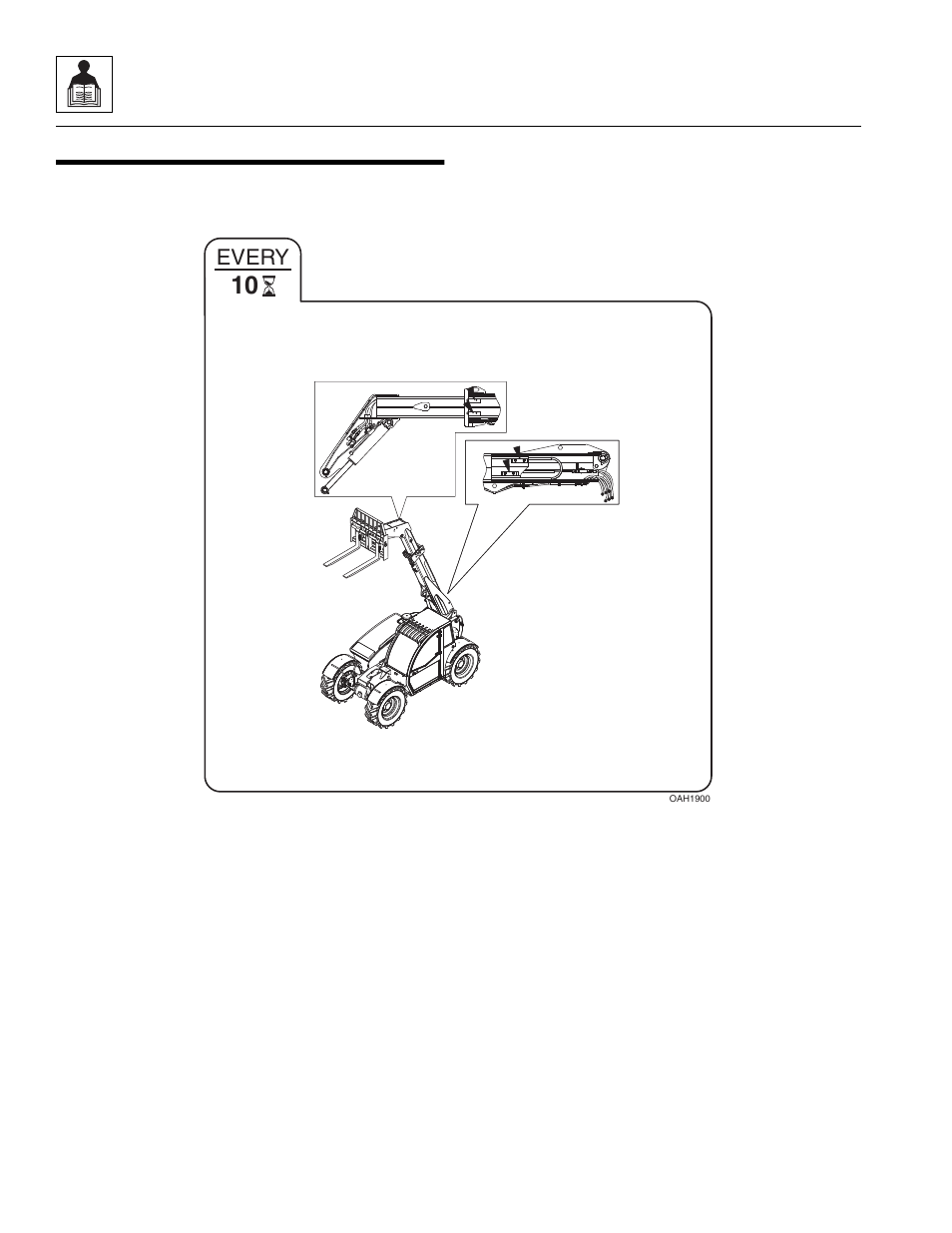6 lubrication schedule, 1 10 hour lubrication schedule, Lubrication schedule | 10 hour lubrication schedule, Every | JLG 723A Service Manual User Manual | Page 28 / 208