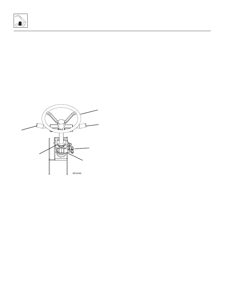 2 steering column/valve replacement, 3 brake pedal and valve, Steering column/valve replacement | Brake pedal and valve | JLG 723A Service Manual User Manual | Page 48 / 208