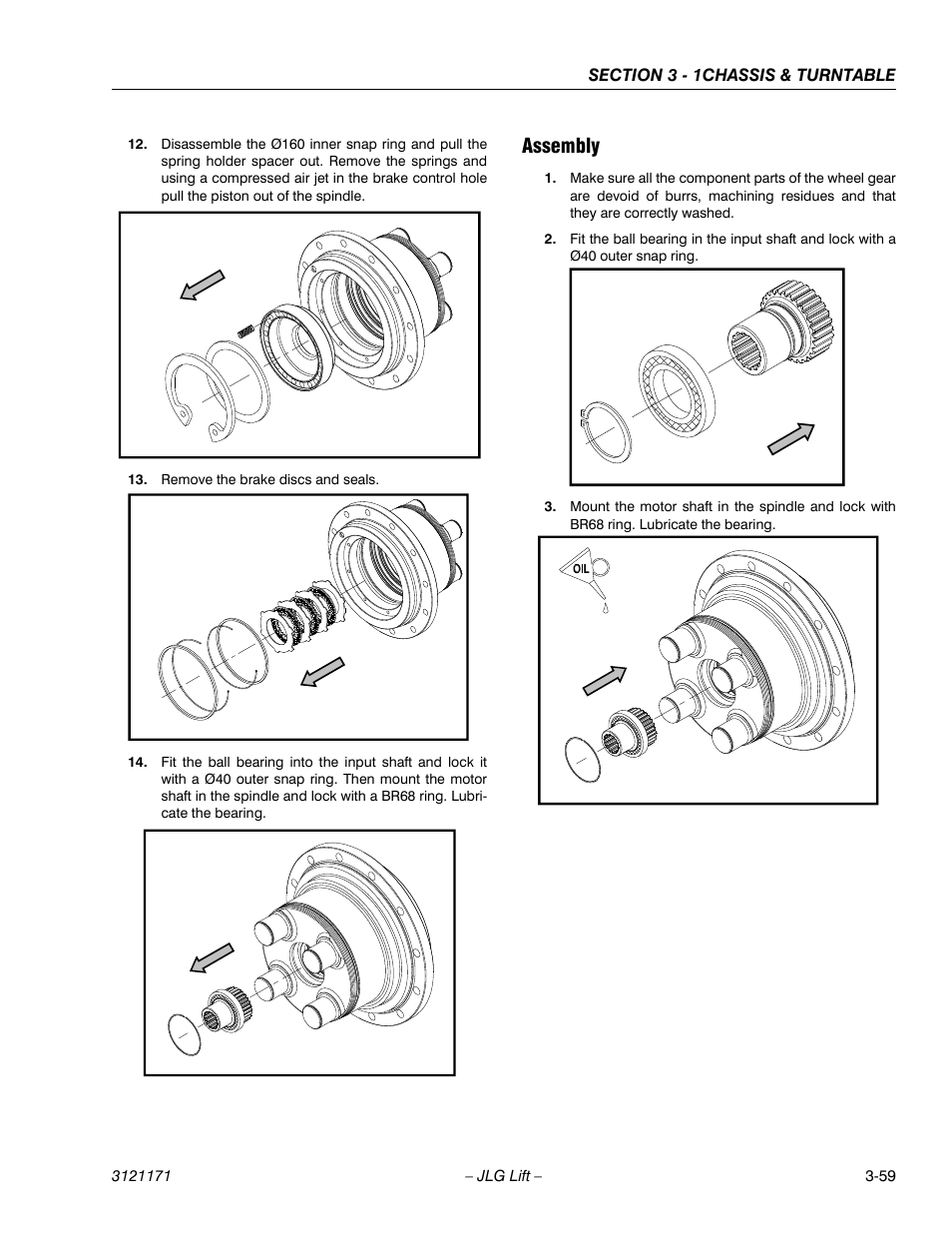 Assembly, Assembly -59 | JLG 1250AJP Service Manual User Manual | Page 107 / 606