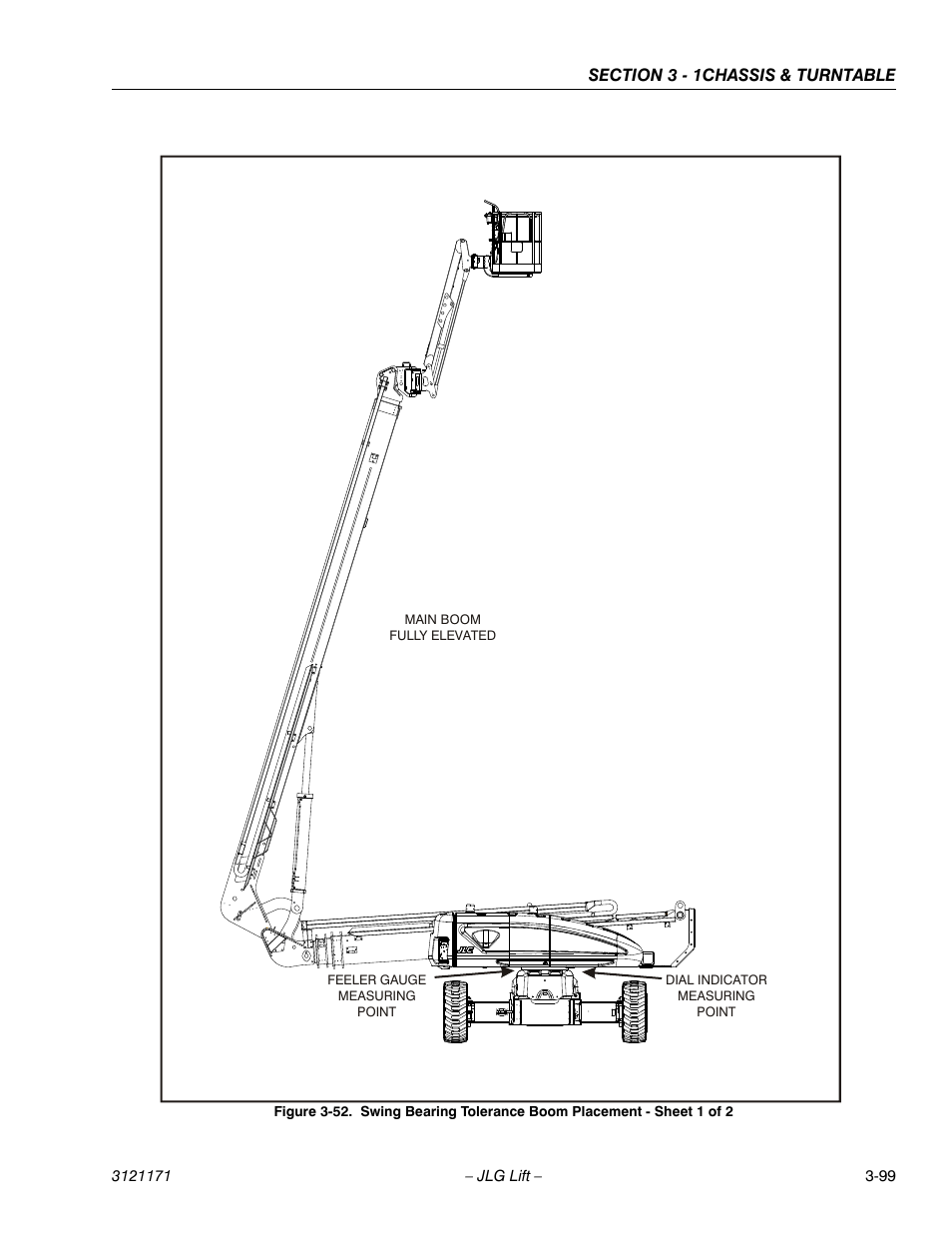 See figure 3-52.), On indicated on figure 3-52 | JLG 1250AJP Service Manual User Manual | Page 147 / 606