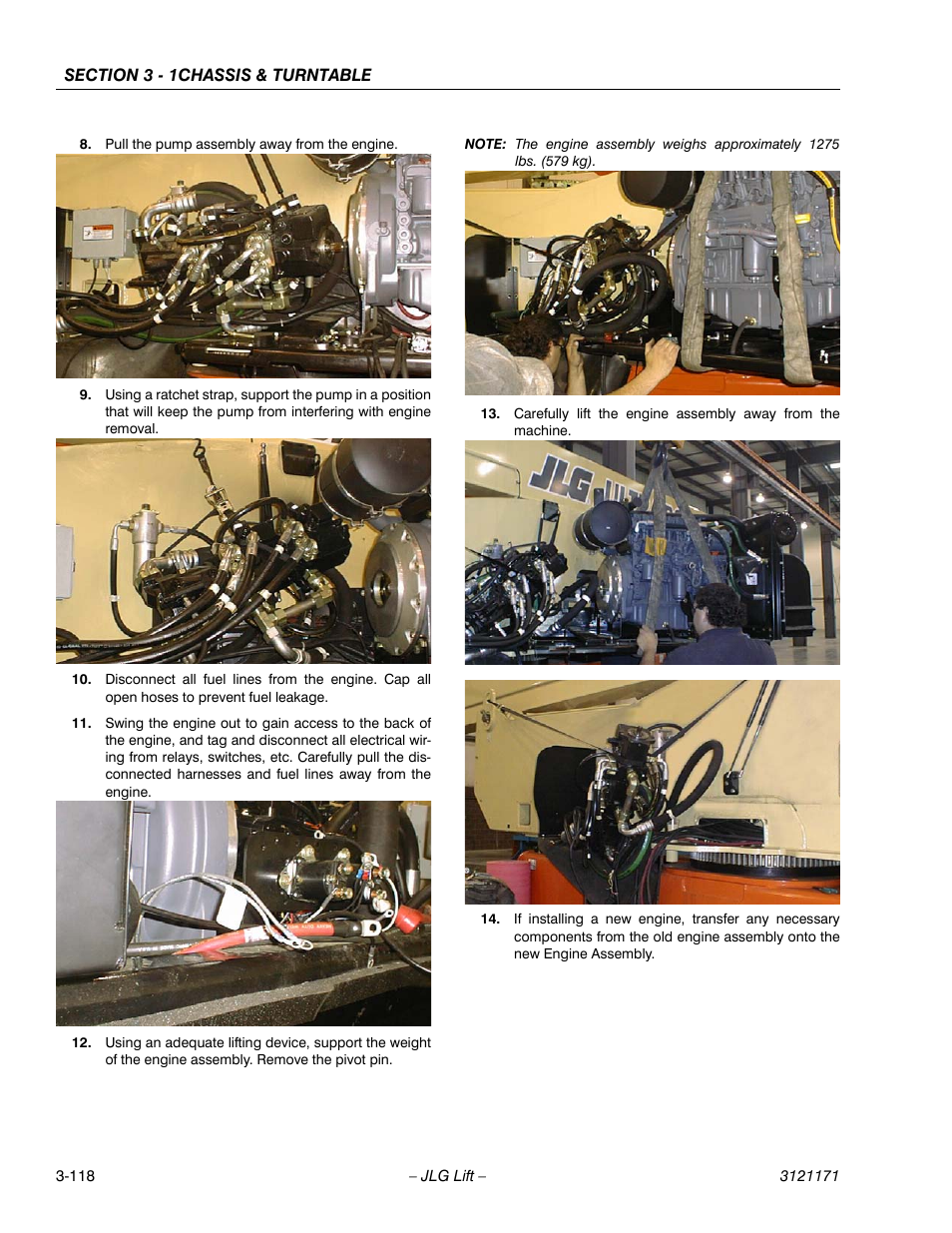 JLG 1250AJP Service Manual User Manual | Page 166 / 606