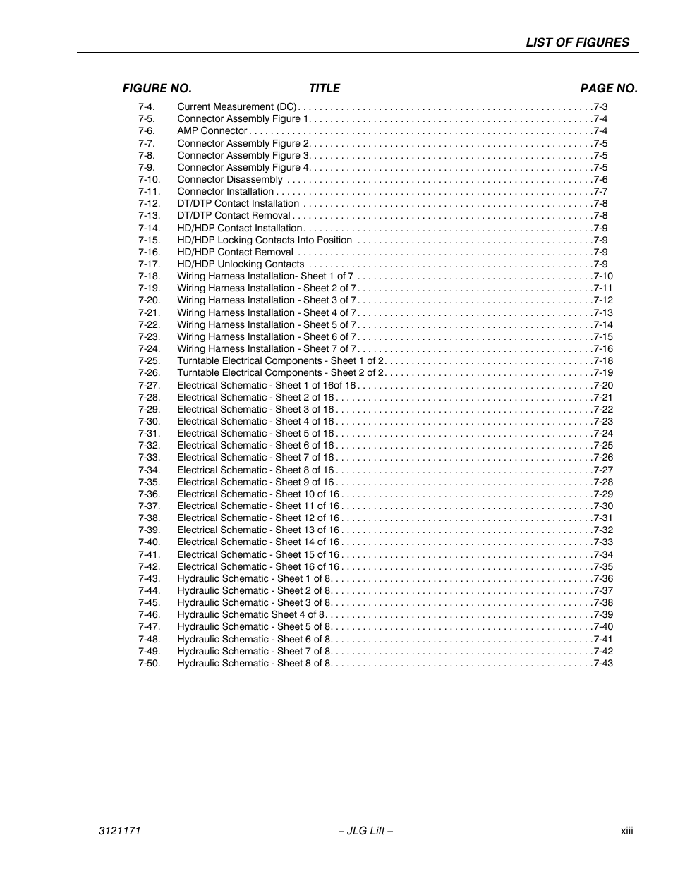 JLG 1250AJP Service Manual User Manual | Page 17 / 606