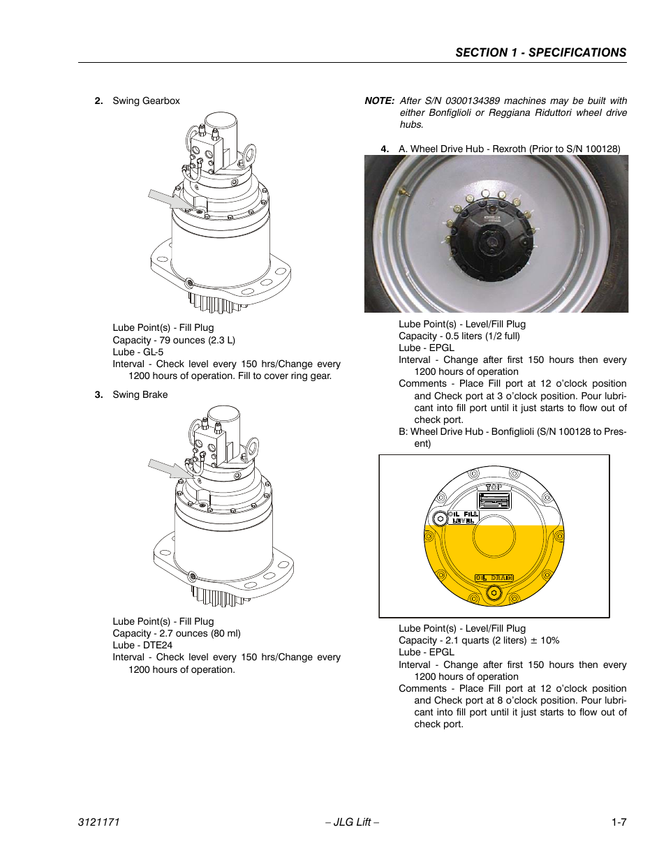 JLG 1250AJP Service Manual User Manual | Page 25 / 606