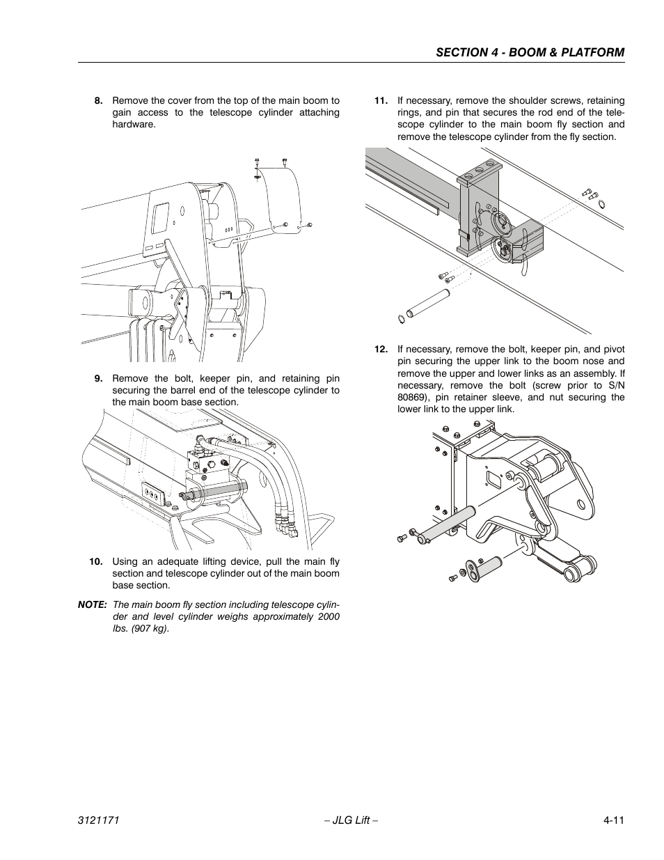 JLG 1250AJP Service Manual User Manual | Page 251 / 606