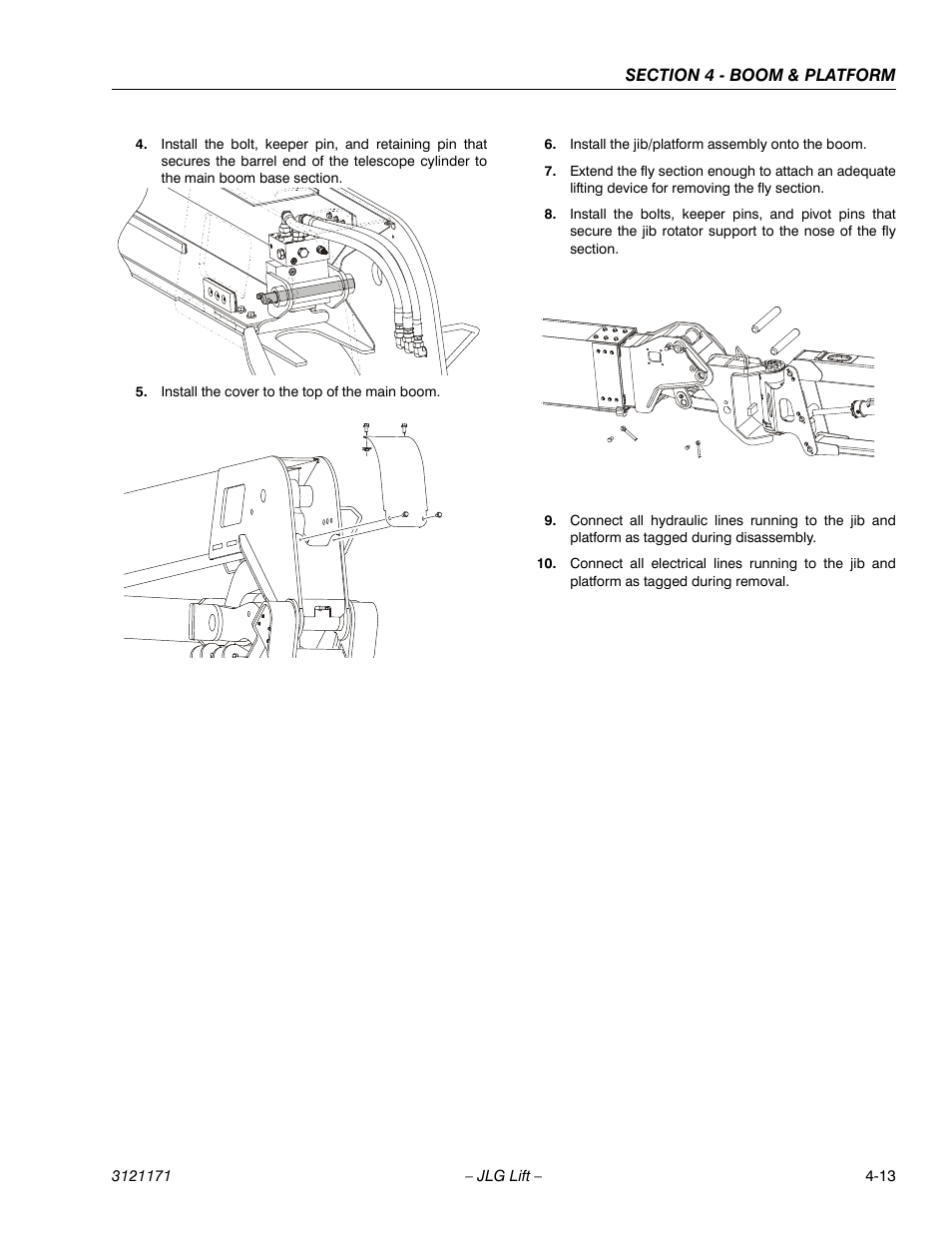 JLG 1250AJP Service Manual User Manual | Page 253 / 606
