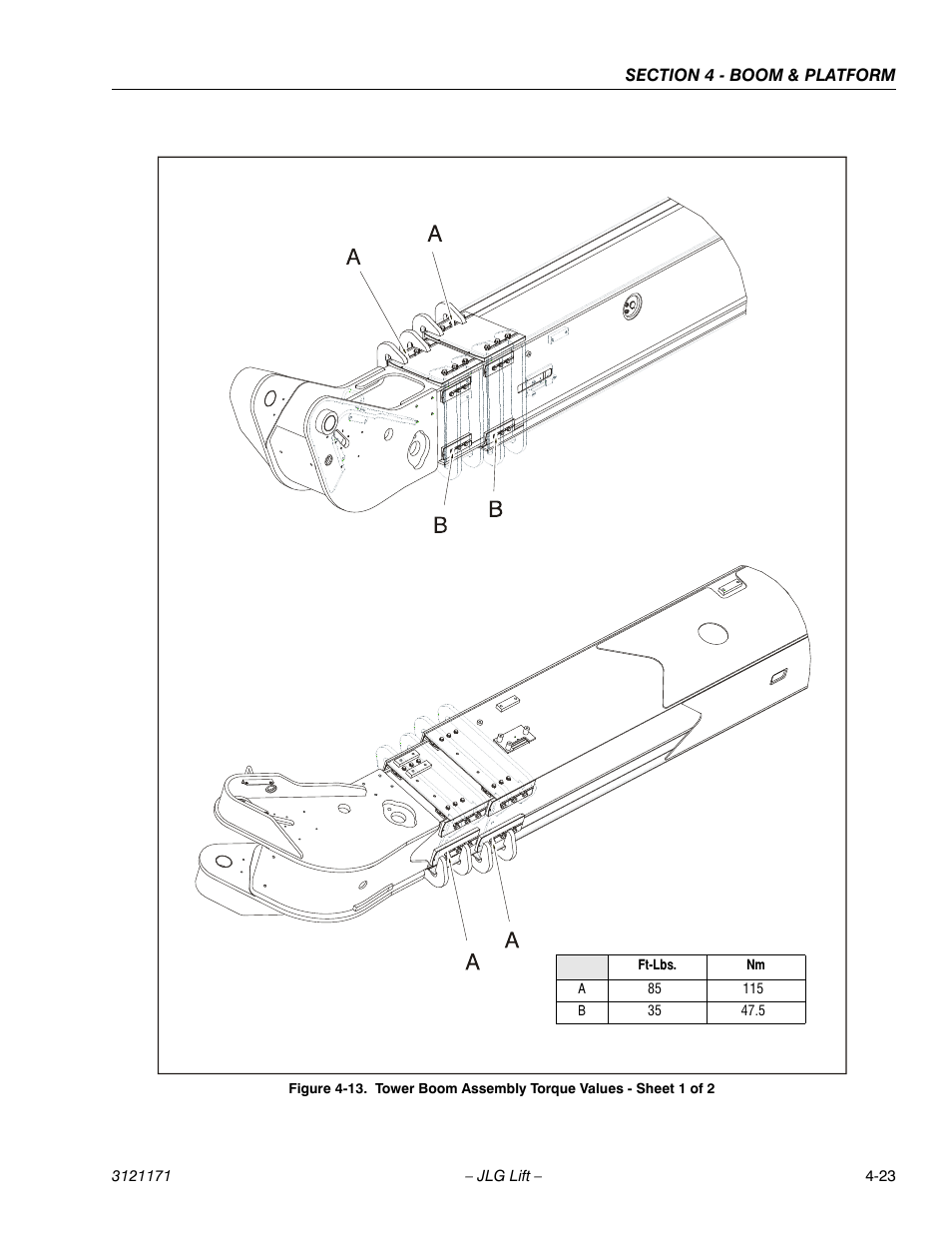 JLG 1250AJP Service Manual User Manual | Page 263 / 606