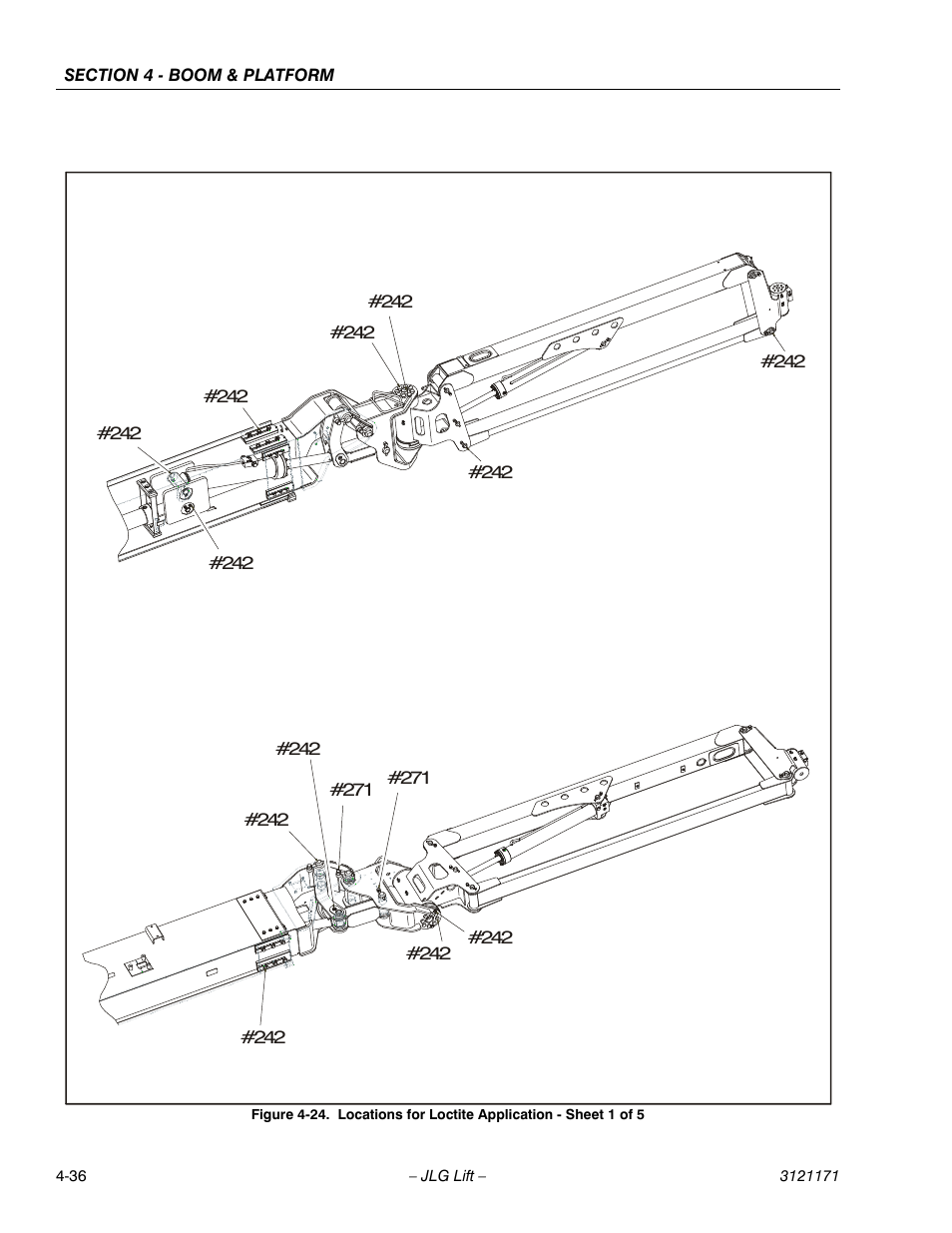 JLG 1250AJP Service Manual User Manual | Page 276 / 606