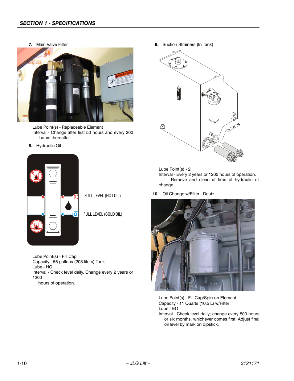 JLG 1250AJP Service Manual User Manual | Page 28 / 606
