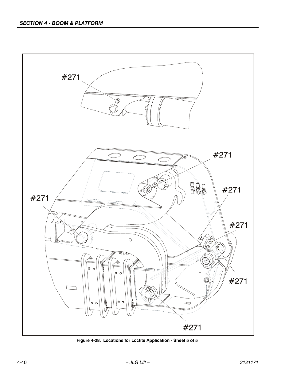 JLG 1250AJP Service Manual User Manual | Page 280 / 606