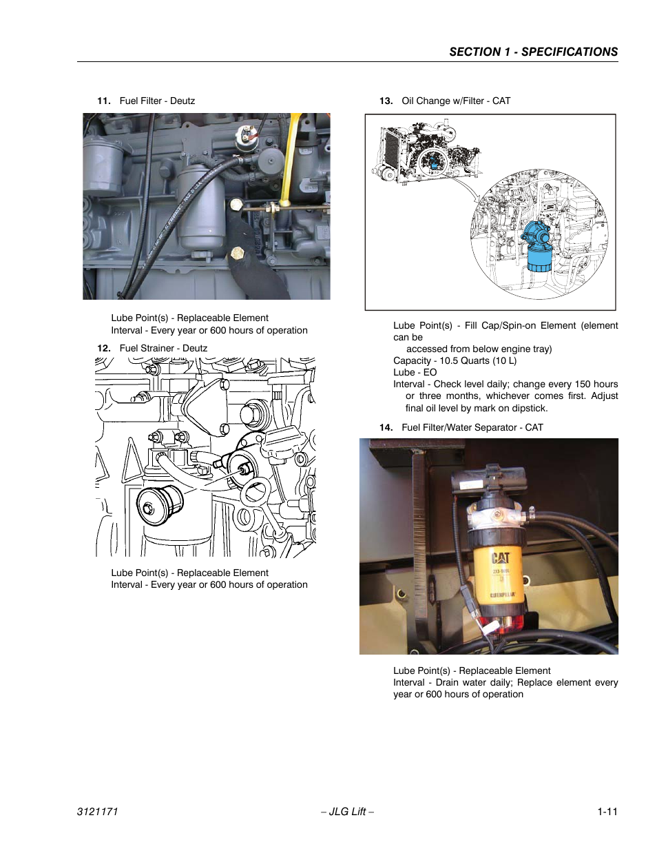 JLG 1250AJP Service Manual User Manual | Page 29 / 606