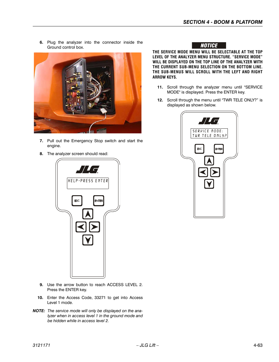 JLG 1250AJP Service Manual User Manual | Page 303 / 606
