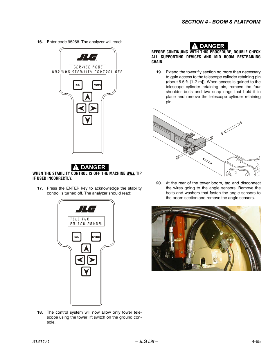 JLG 1250AJP Service Manual User Manual | Page 305 / 606