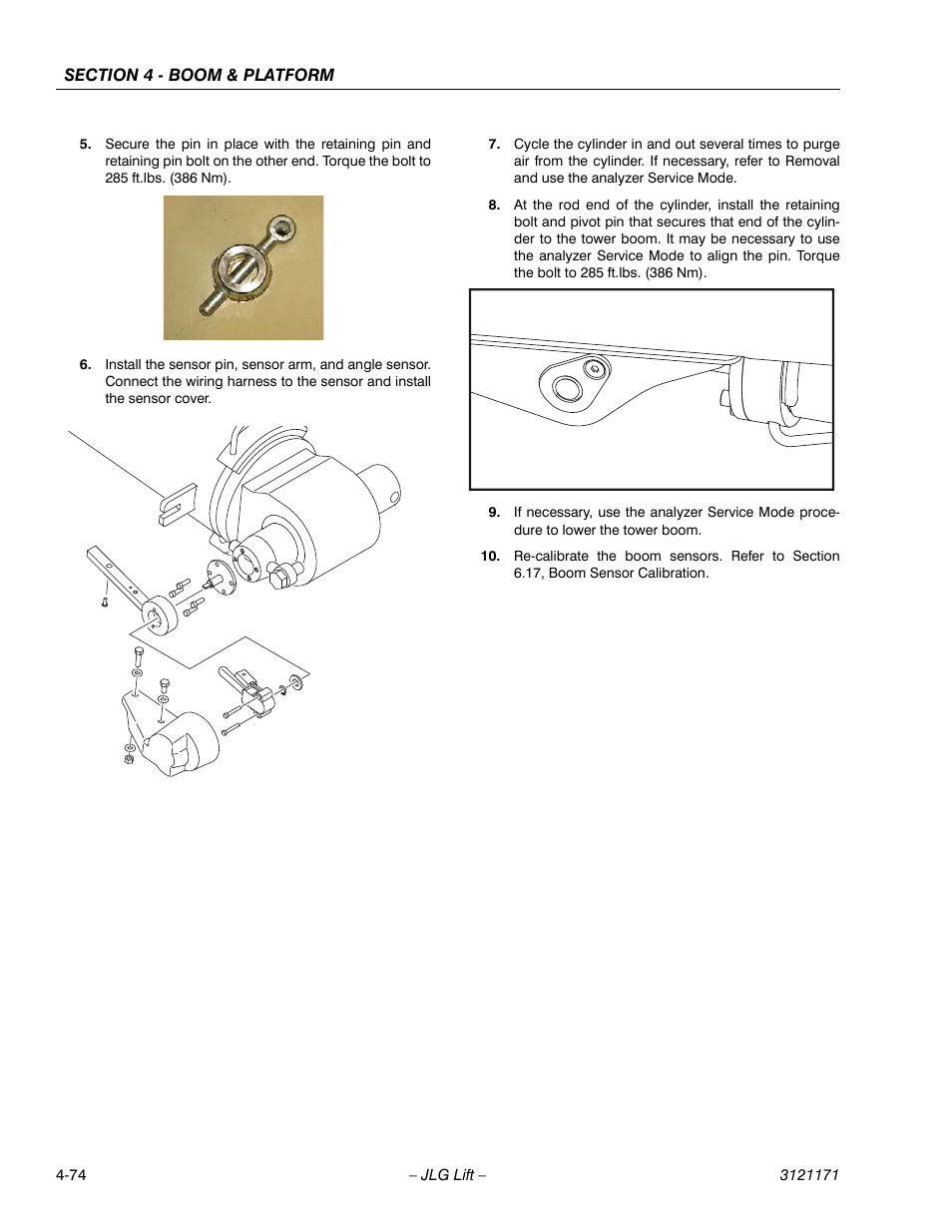 JLG 1250AJP Service Manual User Manual | Page 314 / 606