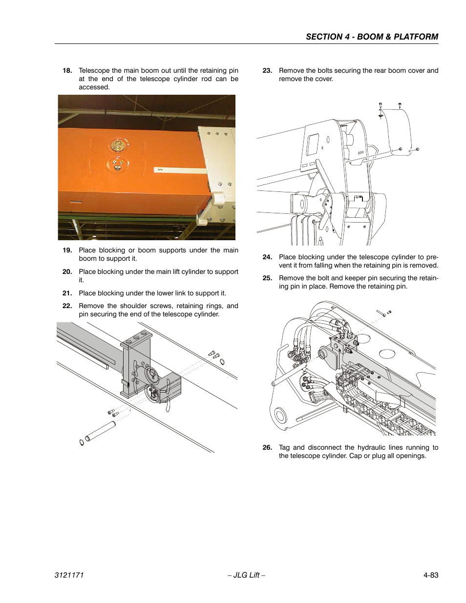 JLG 1250AJP Service Manual User Manual | Page 323 / 606