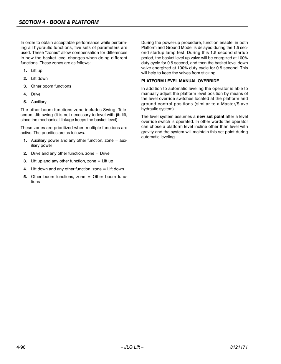 JLG 1250AJP Service Manual User Manual | Page 336 / 606