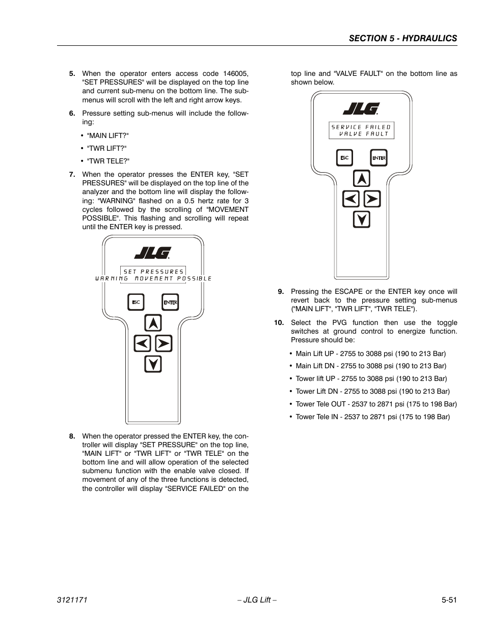 JLG 1250AJP Service Manual User Manual | Page 405 / 606