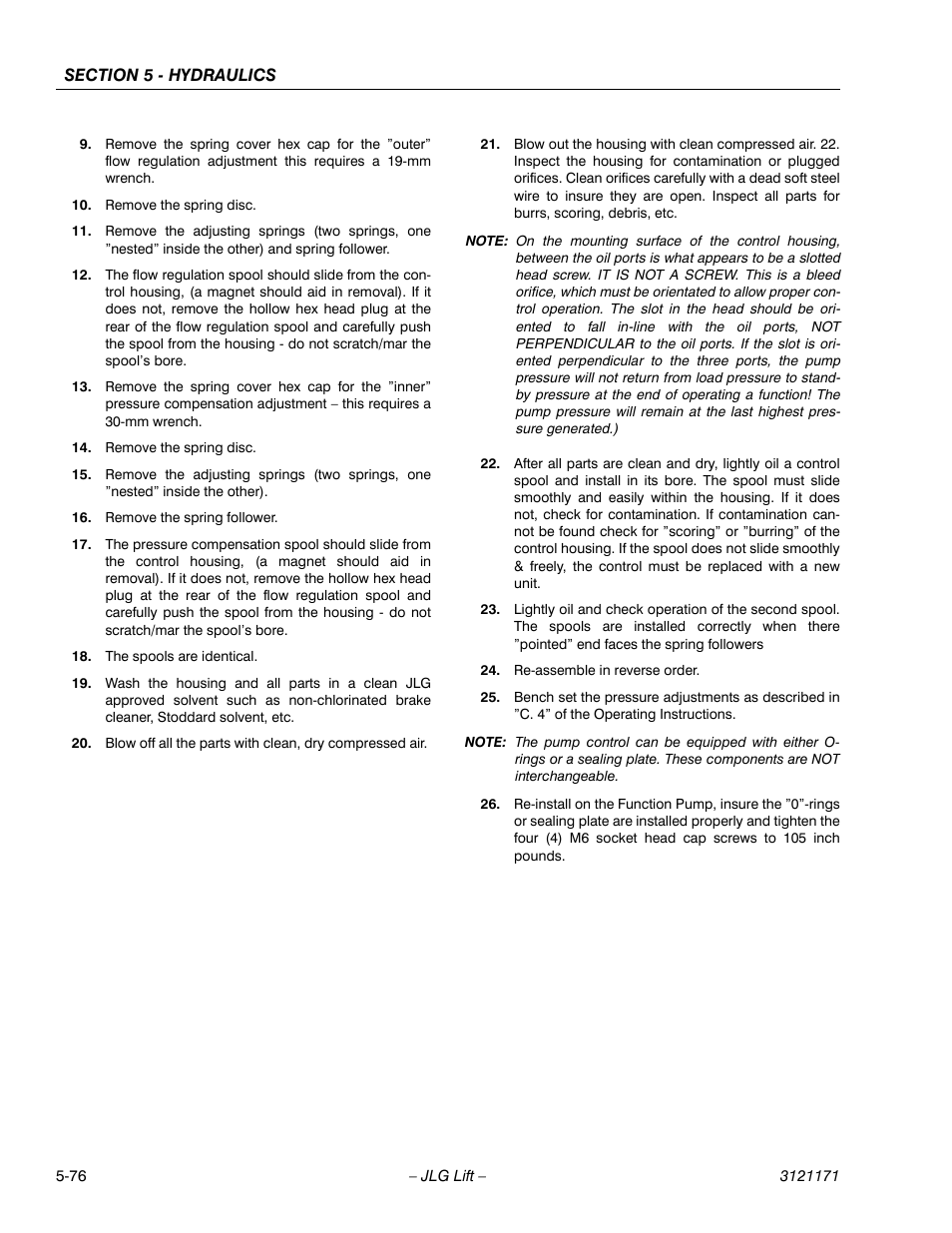 JLG 1250AJP Service Manual User Manual | Page 430 / 606