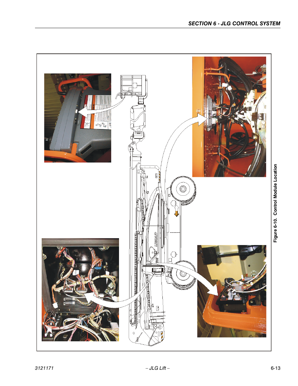 Control module location -13 | JLG 1250AJP Service Manual User Manual | Page 445 / 606