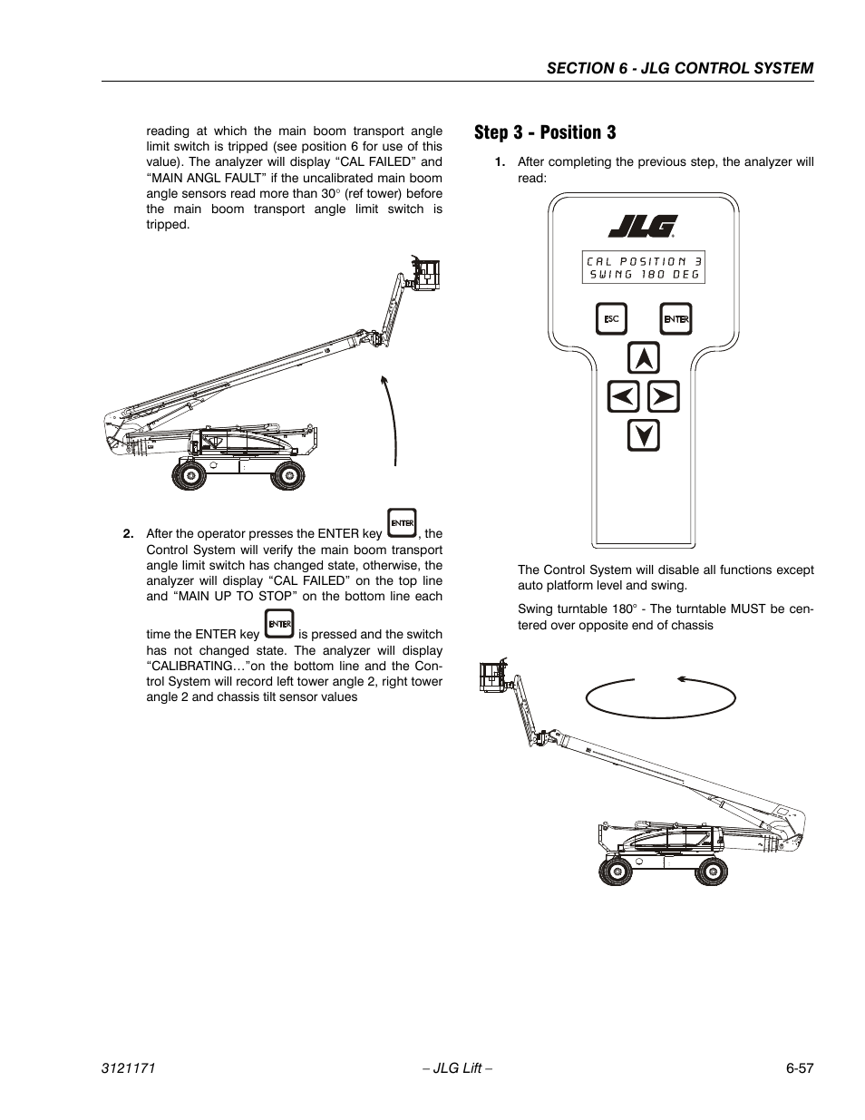 Step 3 - position 3, Step 3 - position 3 -57 | JLG 1250AJP Service Manual User Manual | Page 489 / 606