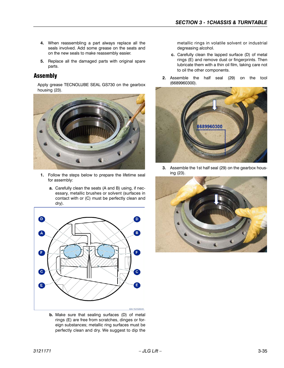 Assembly, Assembly -35 | JLG 1250AJP Service Manual User Manual | Page 83 / 606