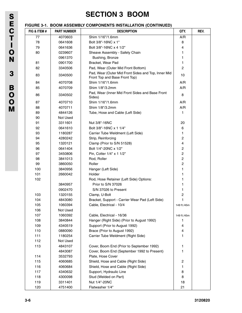 JLG 120HX Parts Manual User Manual | Page 110 / 216