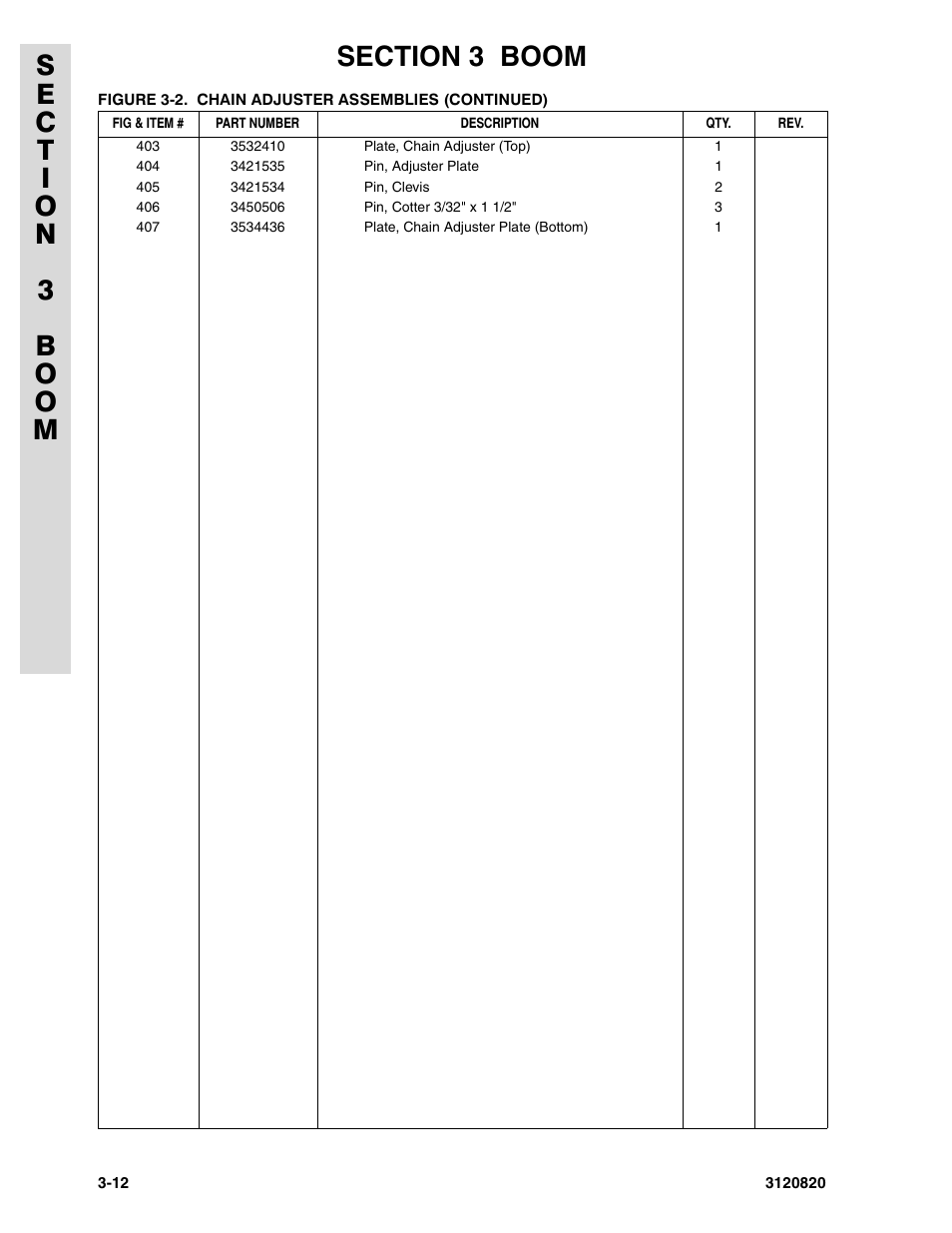 JLG 120HX Parts Manual User Manual | Page 116 / 216