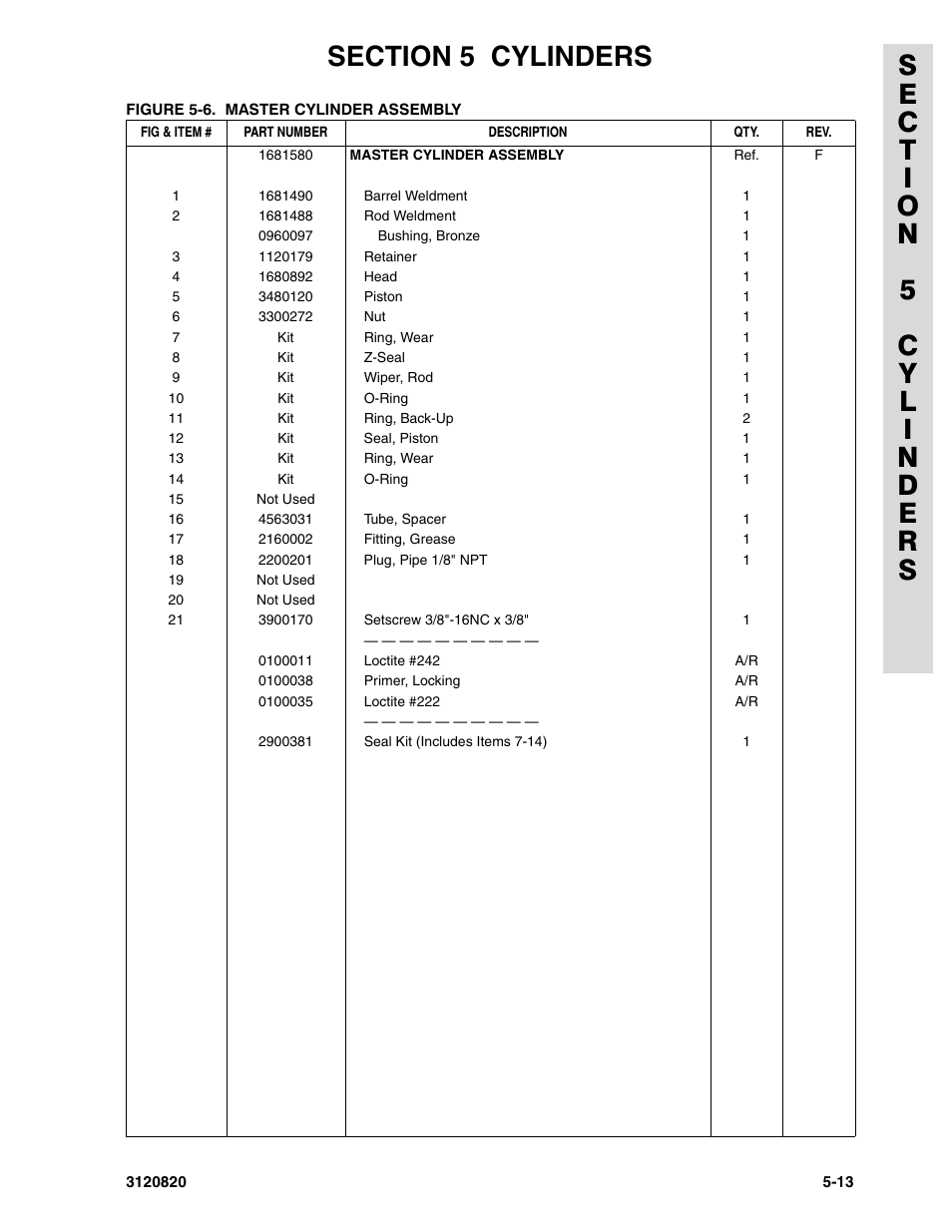 JLG 120HX Parts Manual User Manual | Page 161 / 216