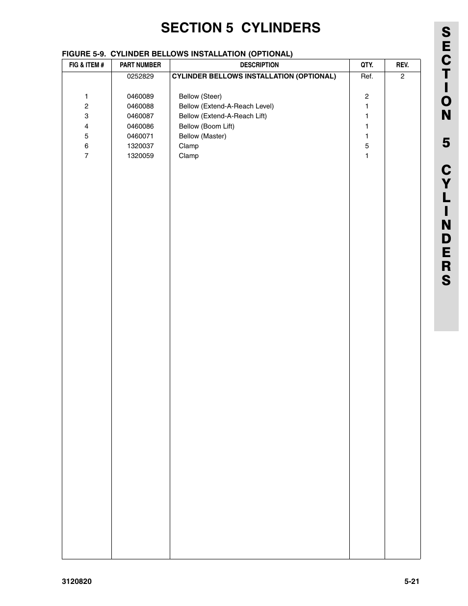 JLG 120HX Parts Manual User Manual | Page 169 / 216