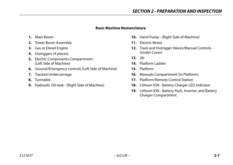 JLG X600AJ Operator Manual User Manual | Page 31 / 154